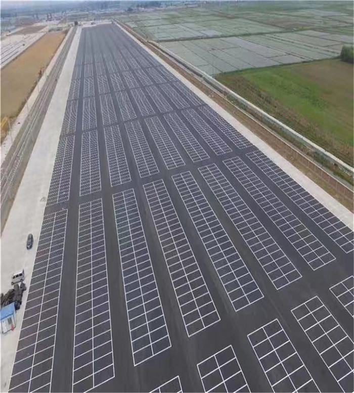 铁路内陆港中铁特货航拍图