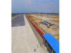 铁路内陆港中铁特货航拍图