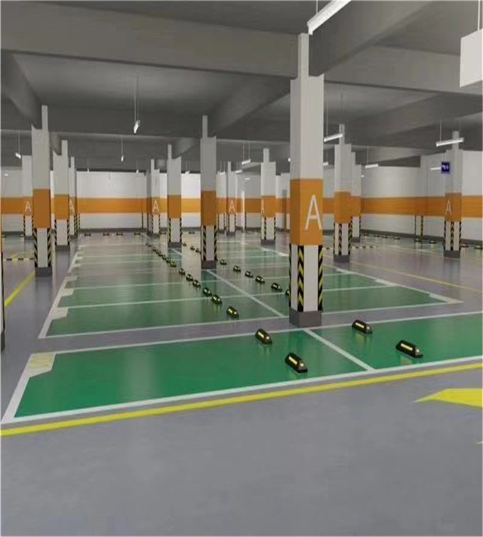 小区地下停车场