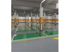 小区地下停车场