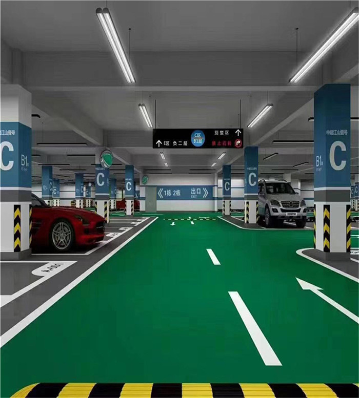 地下停车场设计图